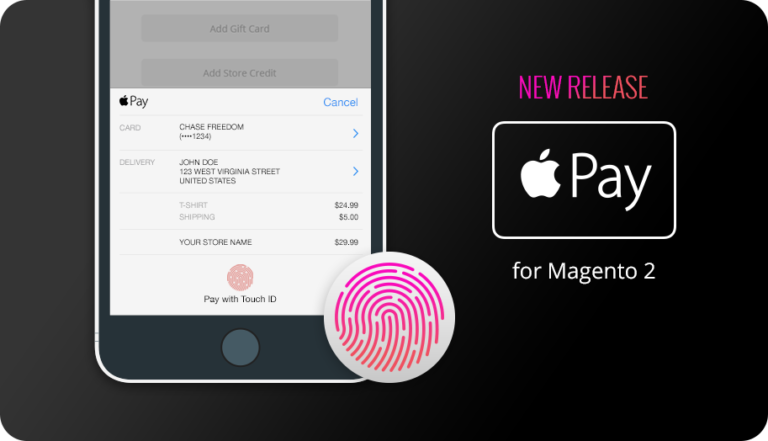 Apple Pay for Magento 2. Available Now from IWD Agency.