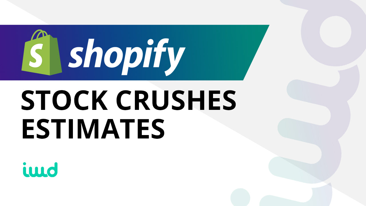 Shopify stock crushes estimates